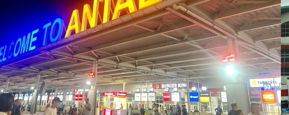 ۳. فرودگاه آنتالیا (Antalya Airport)